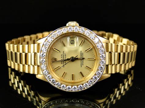 gold rolex ladies watches|previously owned ladies rolex watches.